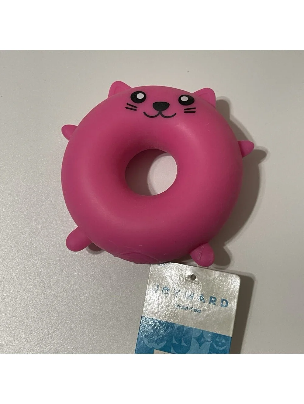 Halloween Pink Kitty Cat Filled Squeezy Squishy Smusher - NEW WITH TAGS - RARE